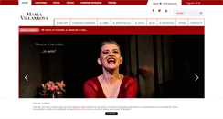 Desktop Screenshot of mariavillarroya.com